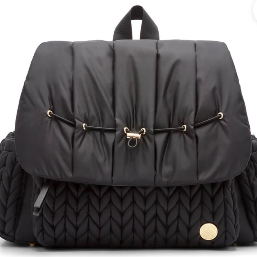 HAPP diaper bag levy backpack black